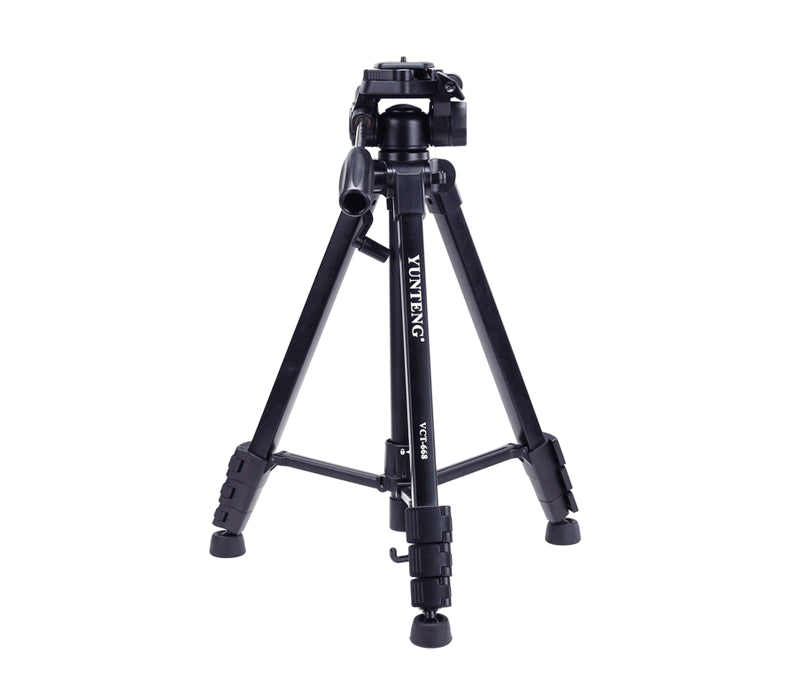 Yunteng 668 portable tripod mobile phone live broadcast bracket suitable for Canon Nikon Sony SLR camera tripod