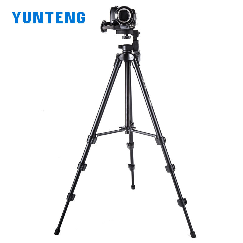 雲騰521 微單相機手機直播支架 三腳架 便攜 適用佳能尼康索尼三角架