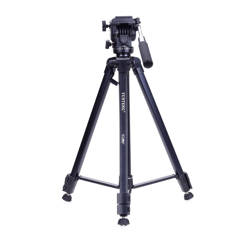 Yunteng 860 large camera tripod professional hydraulic tripod suitable for Sony and Canon SLR cameras