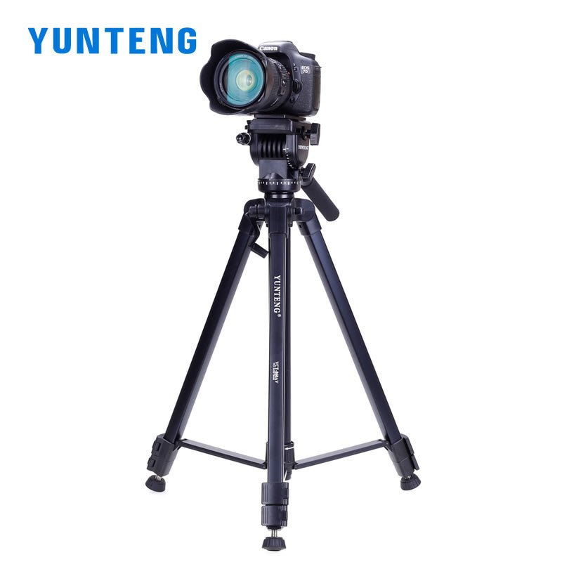 Yunteng 860 large camera tripod professional hydraulic tripod suitable for Sony and Canon SLR cameras