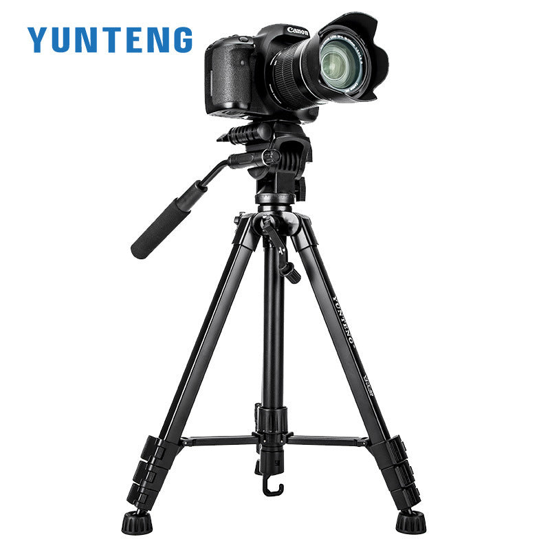 雲騰60 三腳架 適用佳能尼康索尼微單反相機三角架手機 自拍直播支架