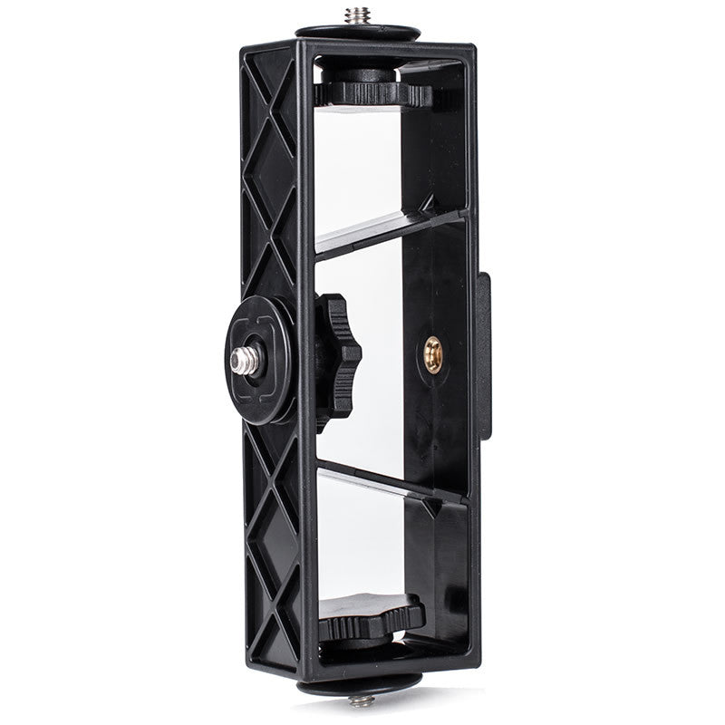 Yunteng mobile phone multi-camera news interview live anchor video fixed tripod head adapter clip