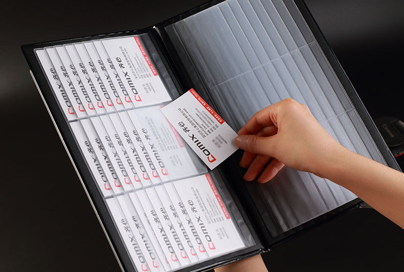 Comix 288-piece large-capacity business card album NC288