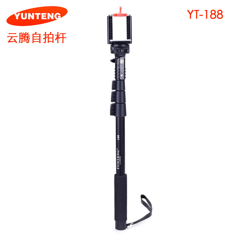 Yunteng 088 188 mobile phone universal selfie stick home camera photo live broadcast camera mobile phone holder