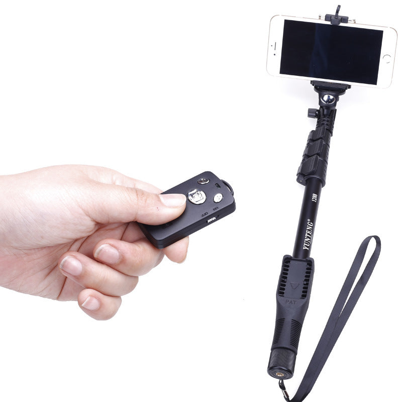 Yunteng 1288 Bluetooth remote control mobile phone selfie stick is suitable for Apple VIVO, Samsung, Huawei, OPPO and Xiaomi