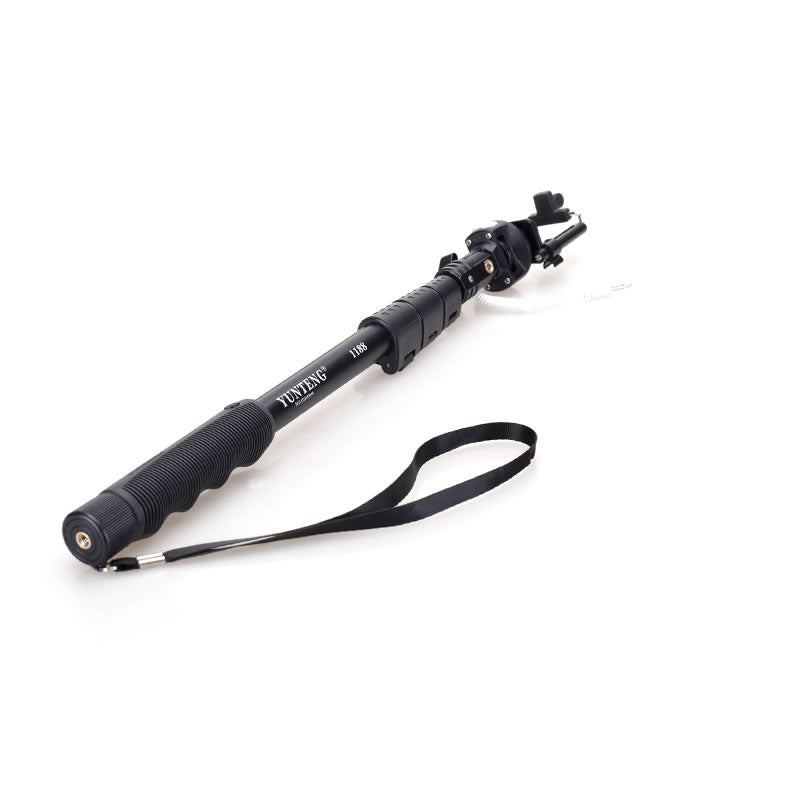Yunteng 1188 extended wire-controlled mobile phone selfie stick suitable for Samsung, Oppo, Huawei, vivo and Apple photos