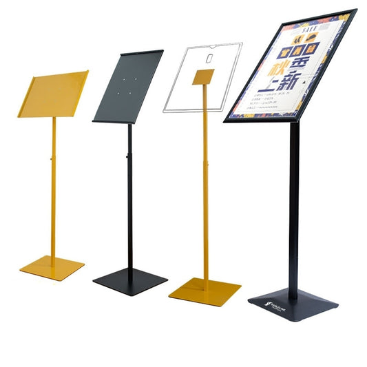 A3 A4 adjustable floor-standing metal advertising promotion poster display stand
