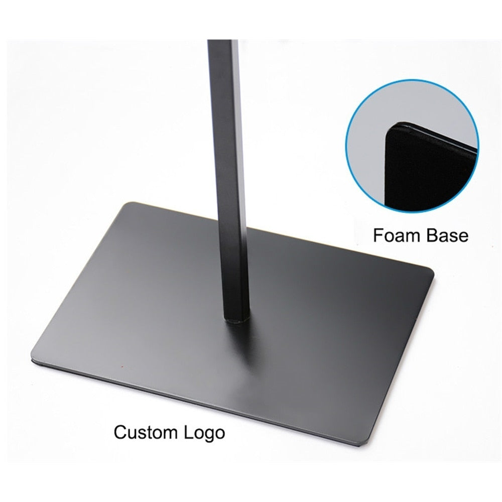A3 A4 adjustable floor-standing metal advertising promotion poster display stand
