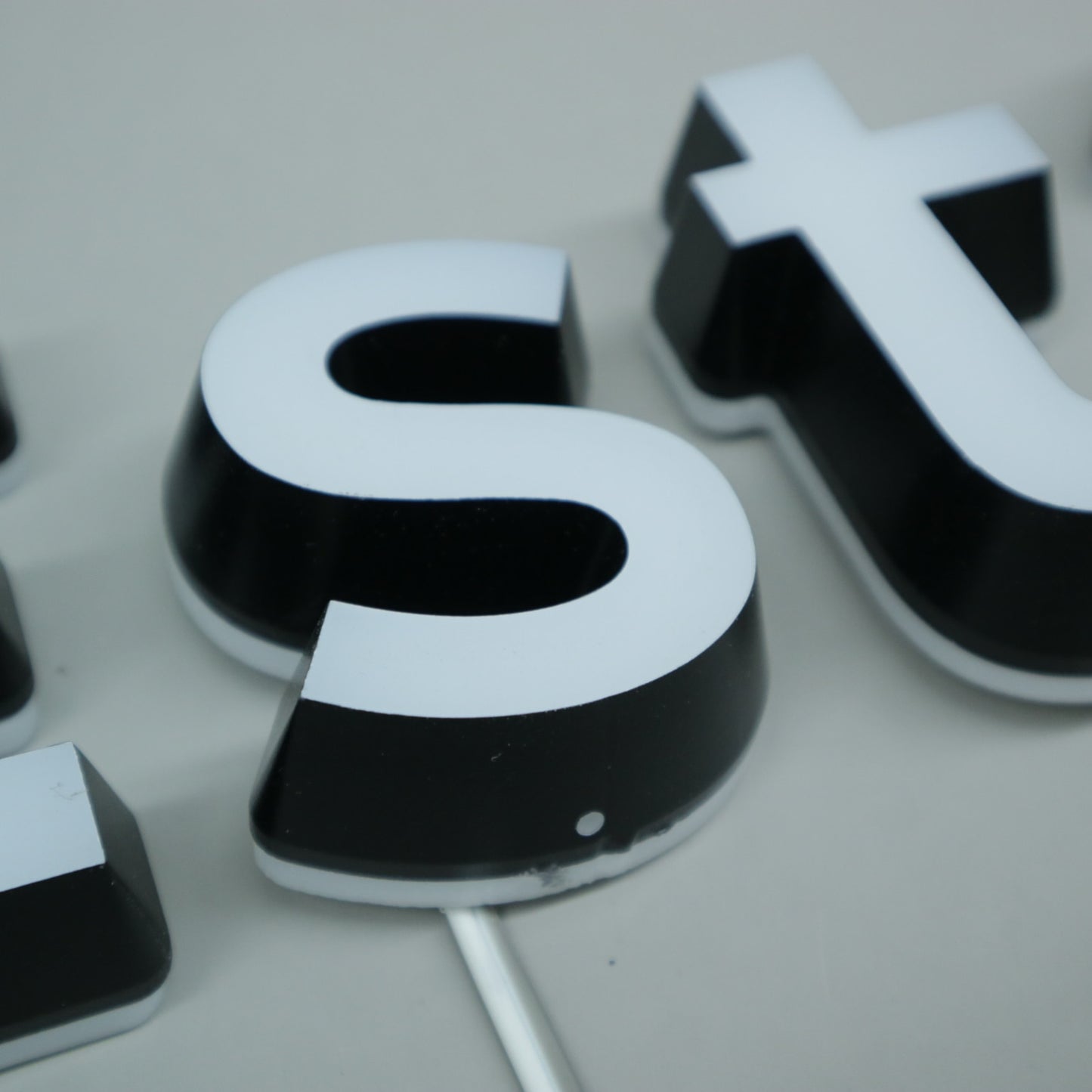 3D Acrylic Name Sign Acrylic LED Light Sign Acrylic LED Letter Sign