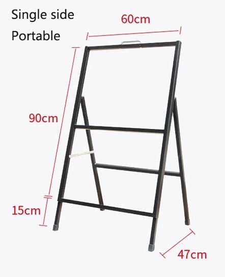 Outdoor advertising display board poster stand KT board display stand