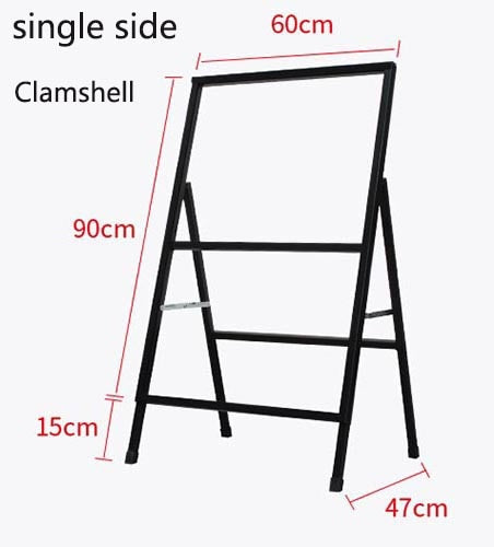 Outdoor advertising display board poster stand KT board display stand