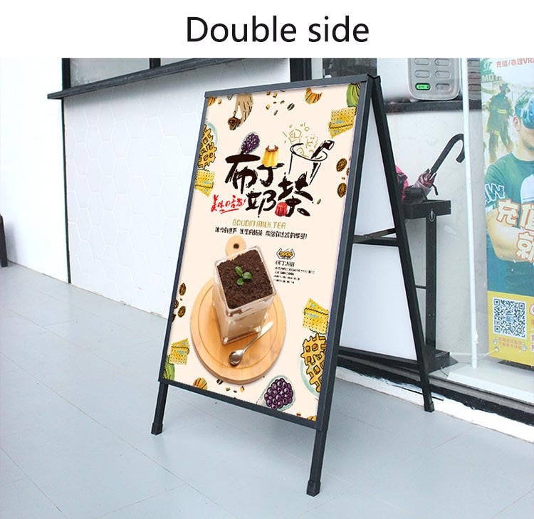 Outdoor advertising display board poster stand KT board display stand