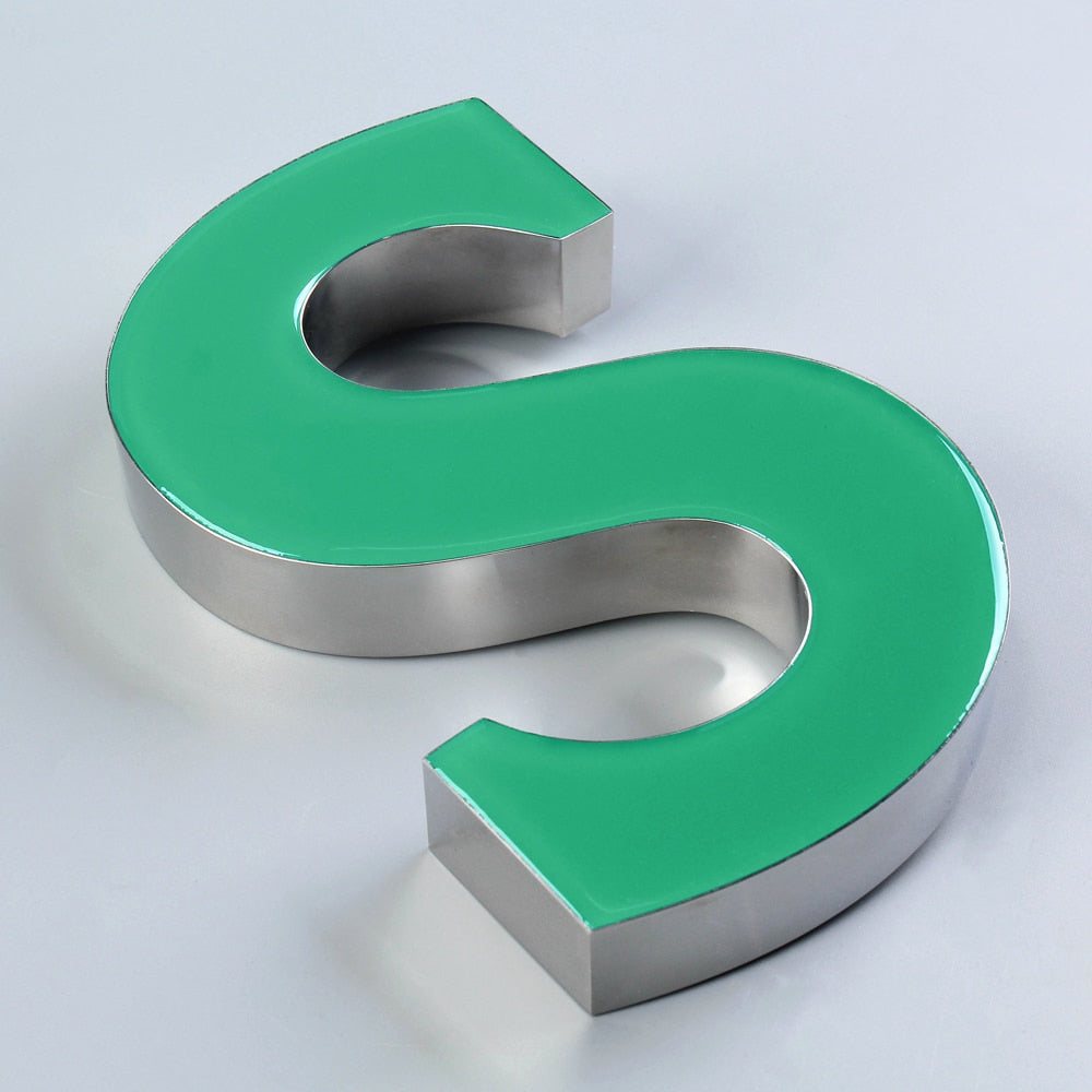 Customized LED acrylic sign commercial store sign outdoor company sign