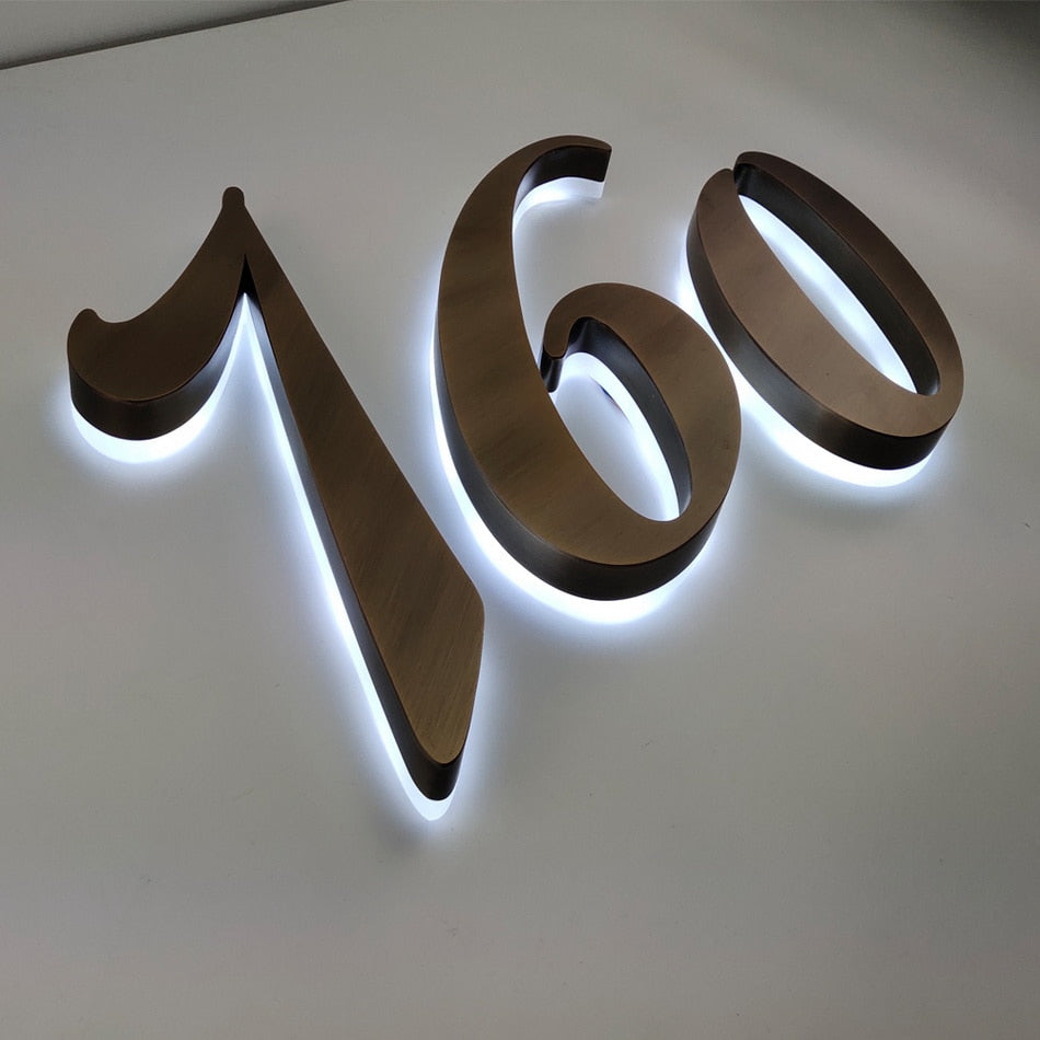 Outdoor 3D LED lighting digital signage company advertising customization