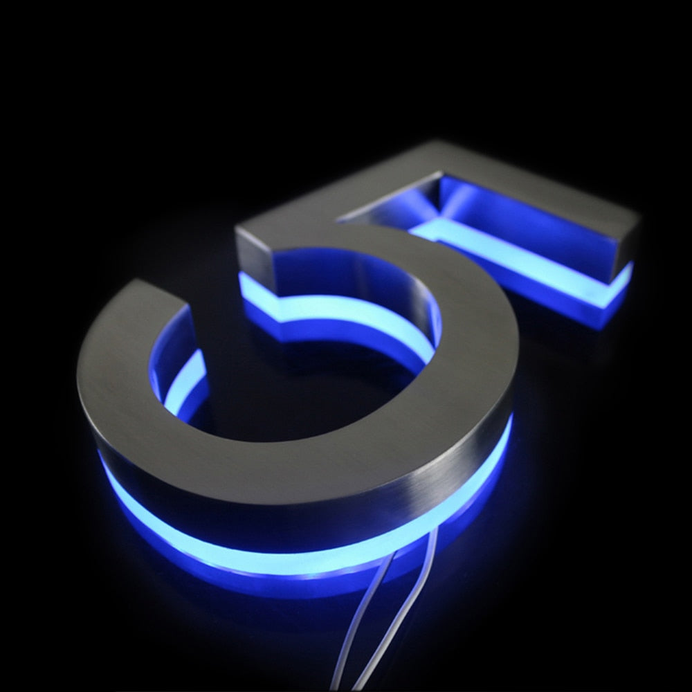 Outdoor 3D LED lighting digital signage company advertising customization