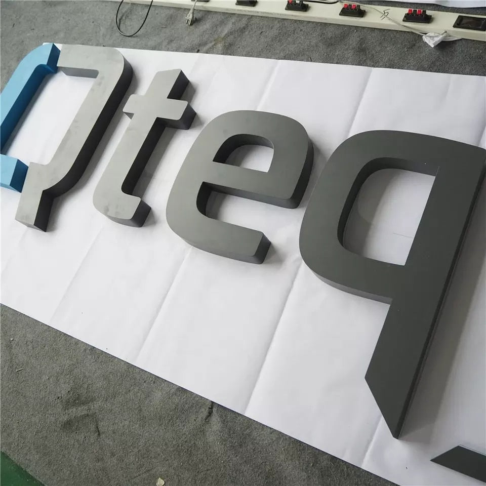 定制 3D 金屬字母 牆面字母 金屬字母標牌 商業定制