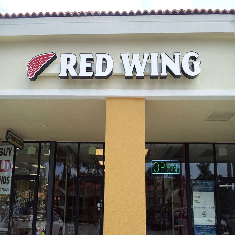 Customized 3D Signage LED Outdoor Waterproof Advertising Sign Shop Company Backlit Letters Logo