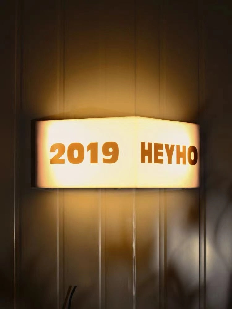 3D light box logo letters custom acrylic outdoor store sign