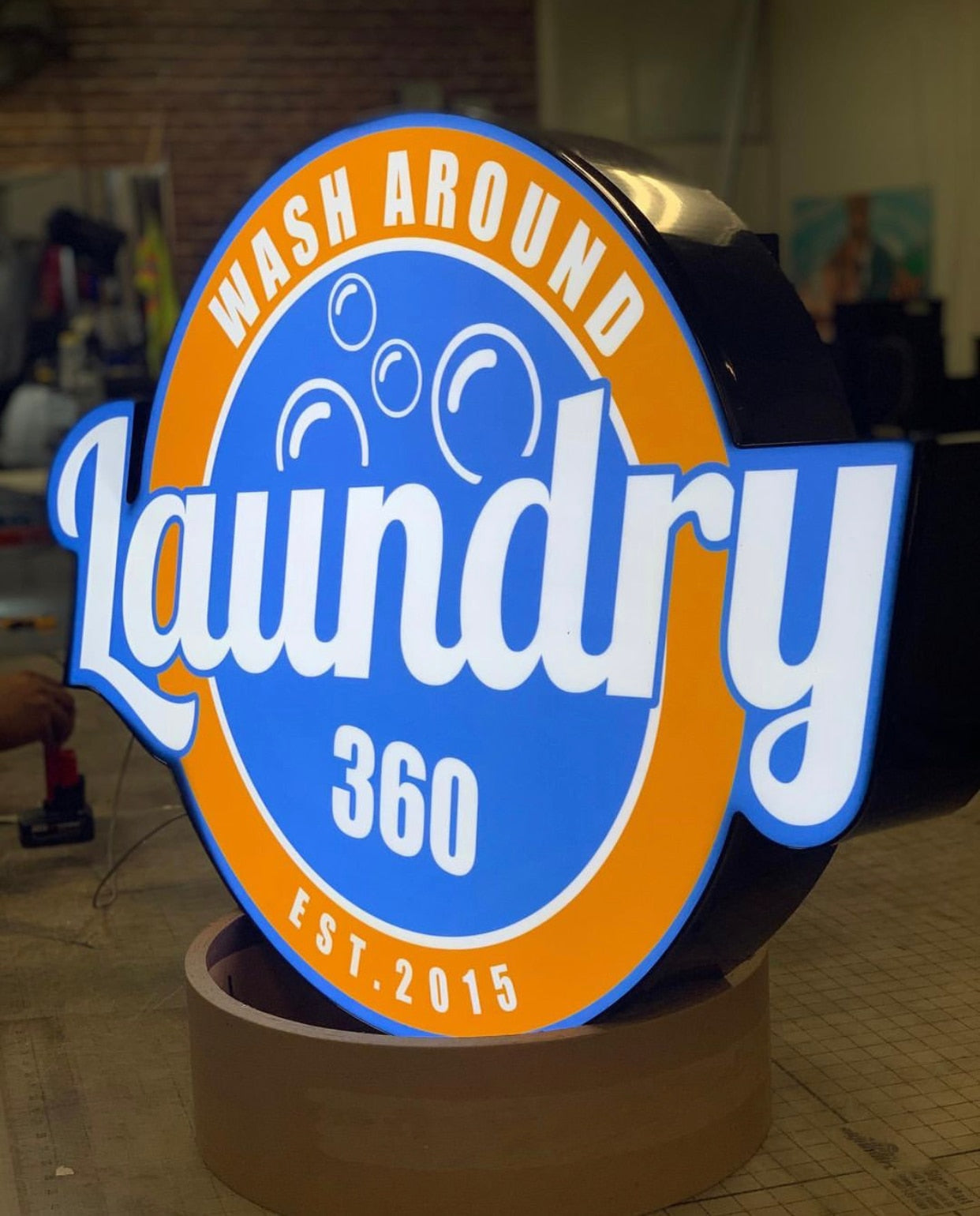 Custom Advertising Acrylic Light Box Sign LED