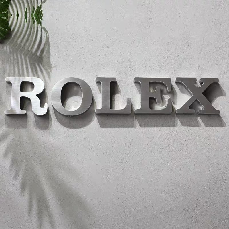 Customizable metal billboard outdoor 3D metal letters