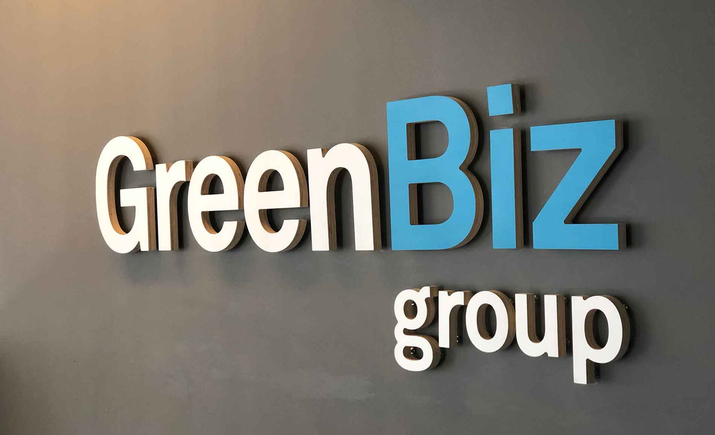 定制 3D不銹鋼噴漆 廣告招牌 金屬 字母定制