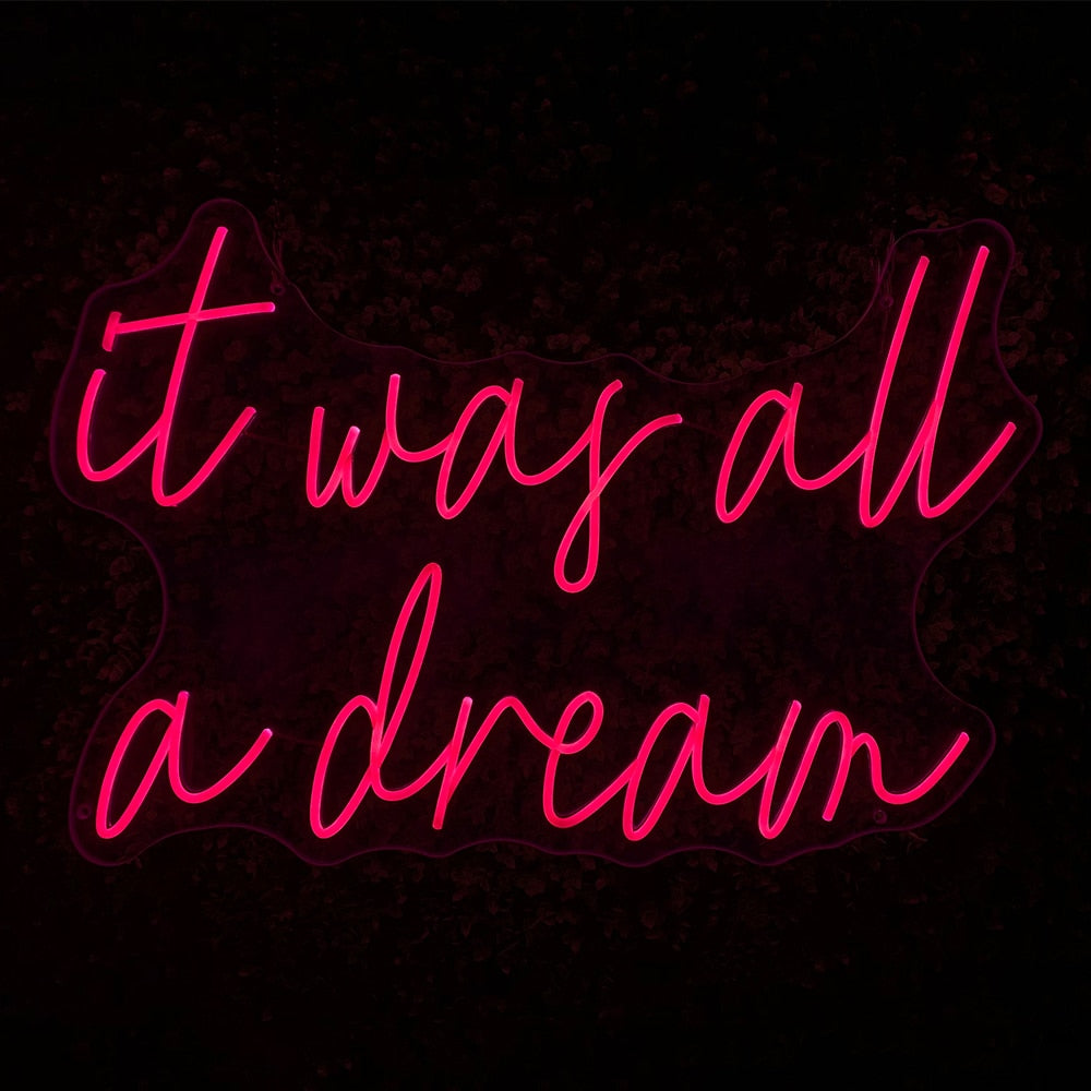 3D LED sign neon light custom high quality acrylic neon light colorful eye-catching neon light