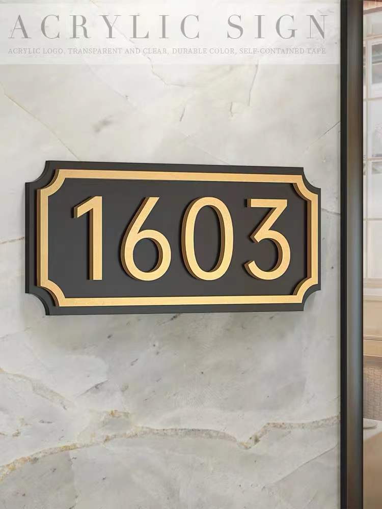 Custom Vintage Acrylic Plastic Foam Letter Logo