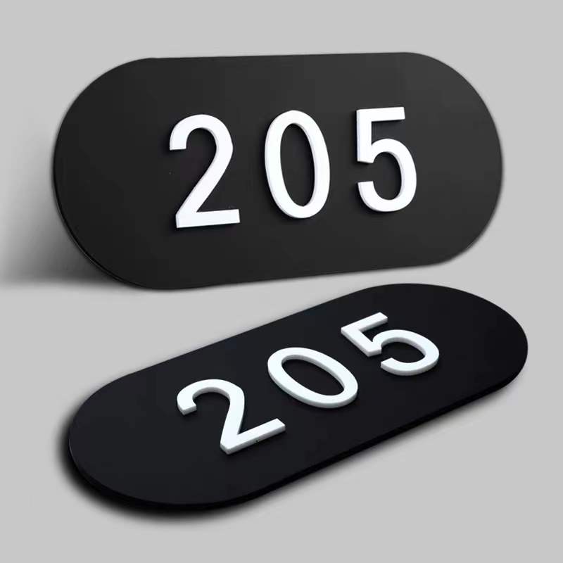 Custom Vintage Acrylic Plastic Foam Letter Logo