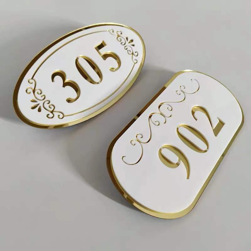 Custom Vintage Acrylic Plastic Foam Letter Logo