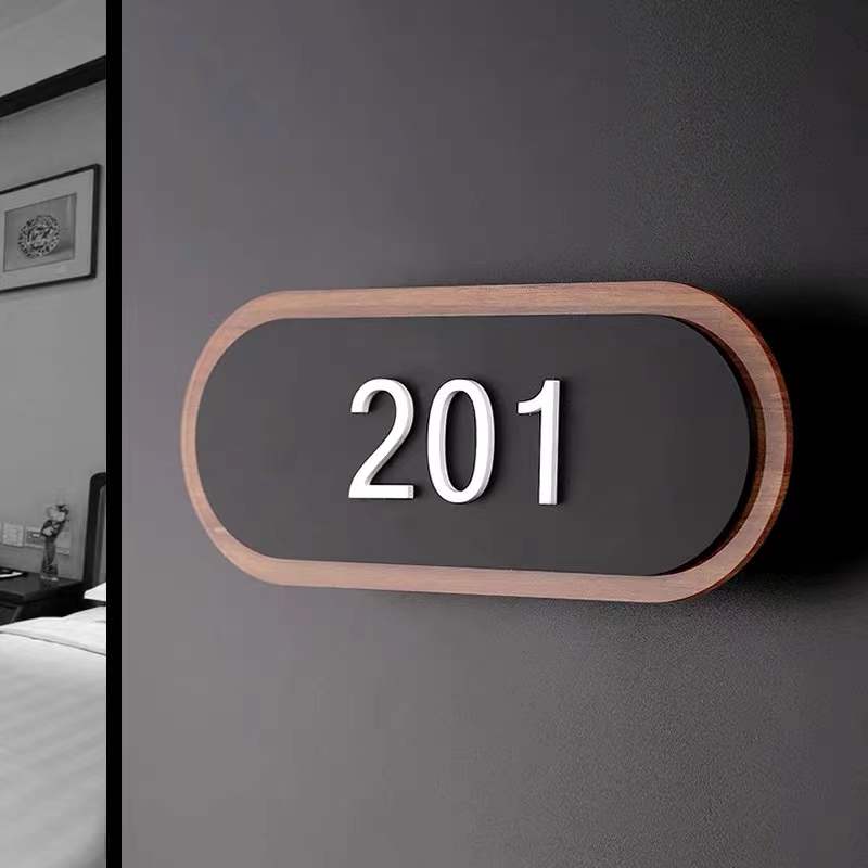 Custom Vintage Acrylic Plastic Foam Letter Logo