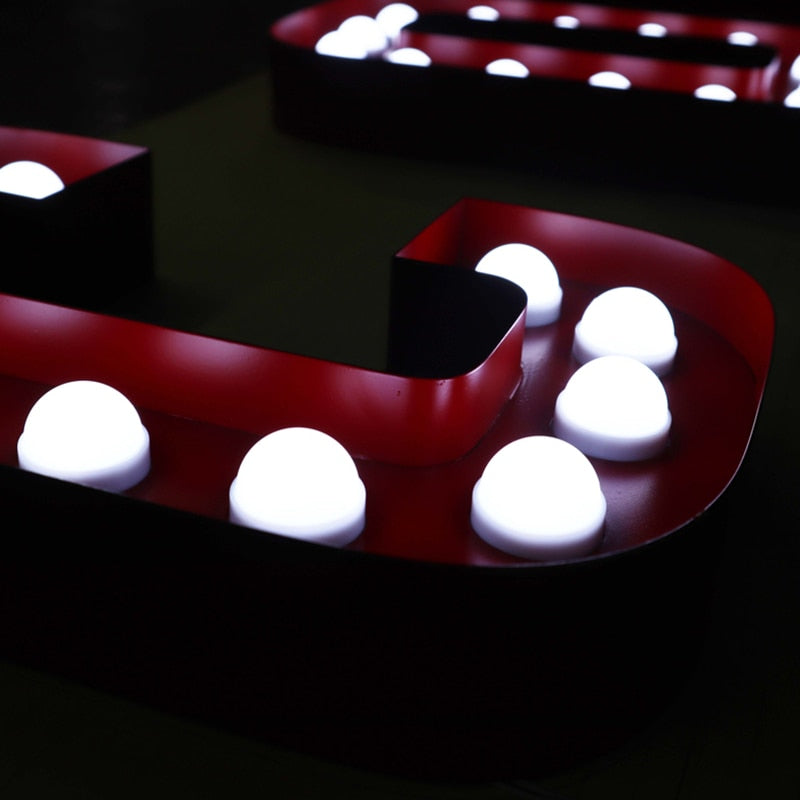 LED light outdoor LED giant marquee letters