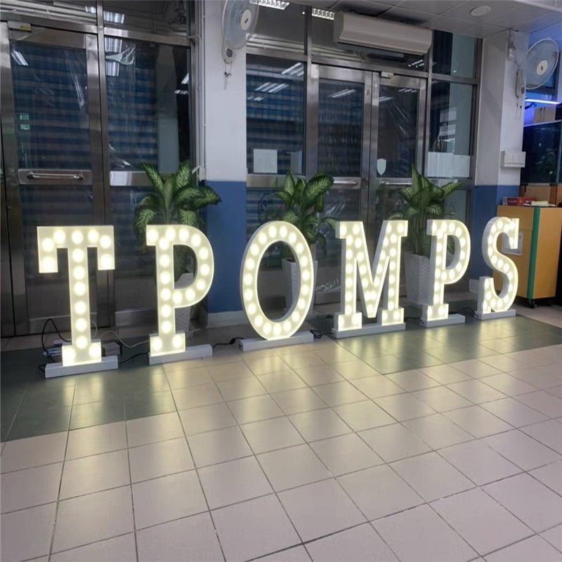 LED light outdoor LED giant marquee letters