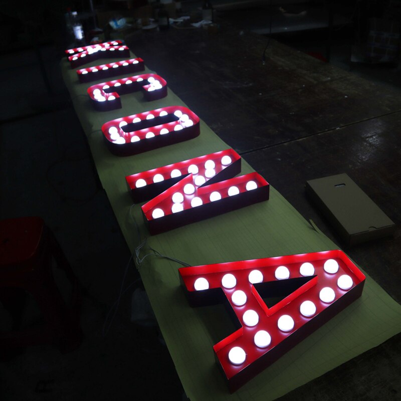 LED light outdoor LED giant marquee letters