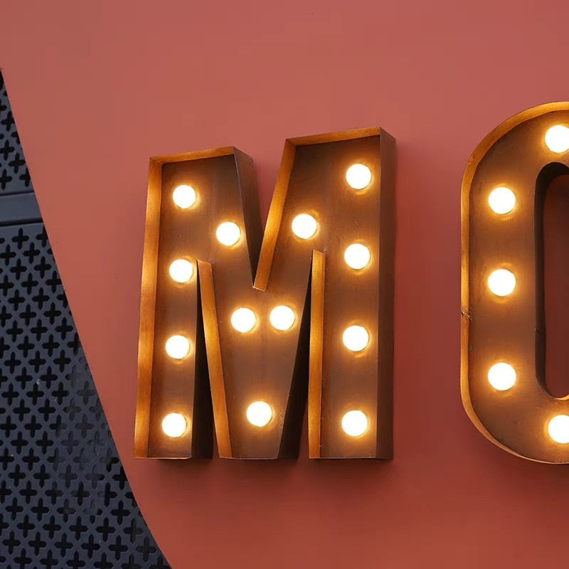 LED light outdoor LED giant marquee letters