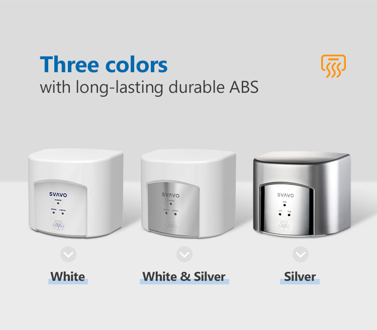 V-182 Commercial bathroom hand dryer wall-mounted electric automatic non-contact induction hand dryer