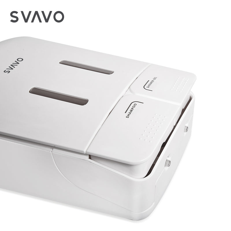 PL-151052 Double Head Wall Mounted Hotel Bathroom Hand Sanitizer Shampoo Dispenser Manual Soap Dispenser