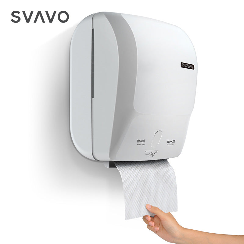 PL-151064 High quality luxury wall-mounted plastic box automatic paper towel dispenser