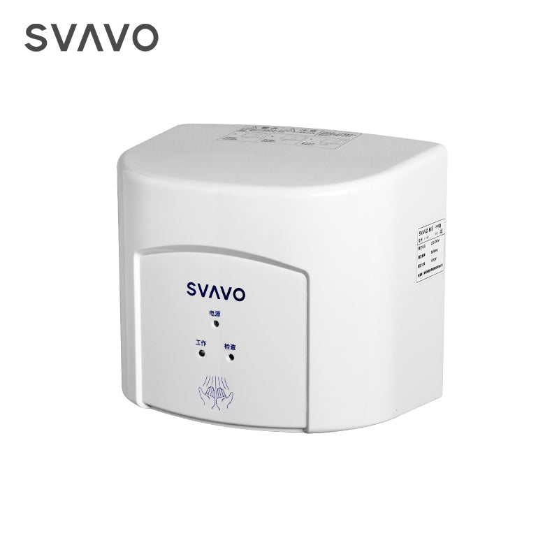 V-182 Commercial bathroom hand dryer wall-mounted electric automatic non-contact induction hand dryer