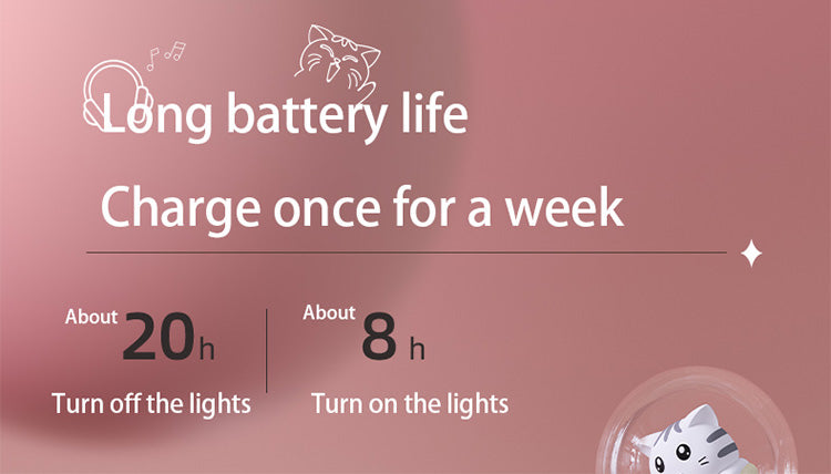 Cute cartoon luminous pet head-mounted Bluetooth headset B4 wireless Bluetooth headset