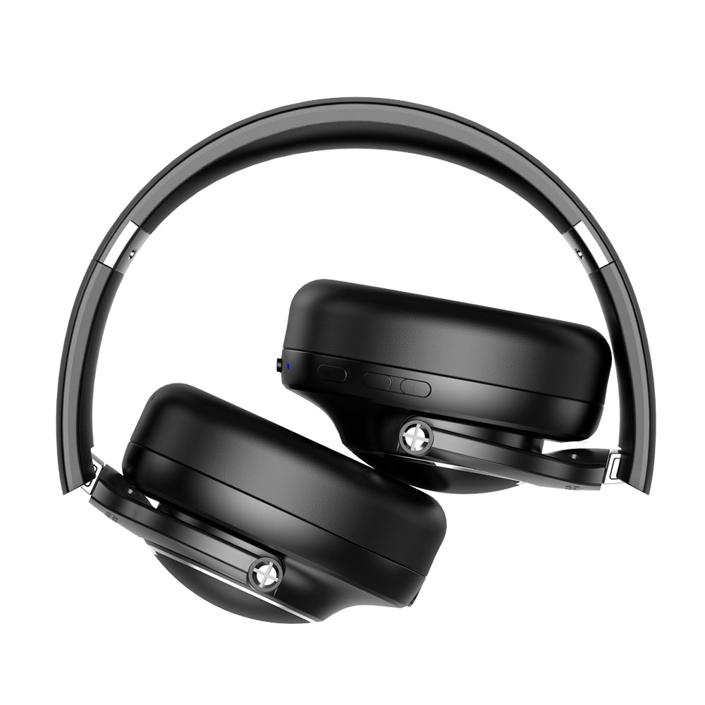 Head-mounted Stereo ANC Active Noise Cancellation Wireless Bluetooth 5.0 Headphones