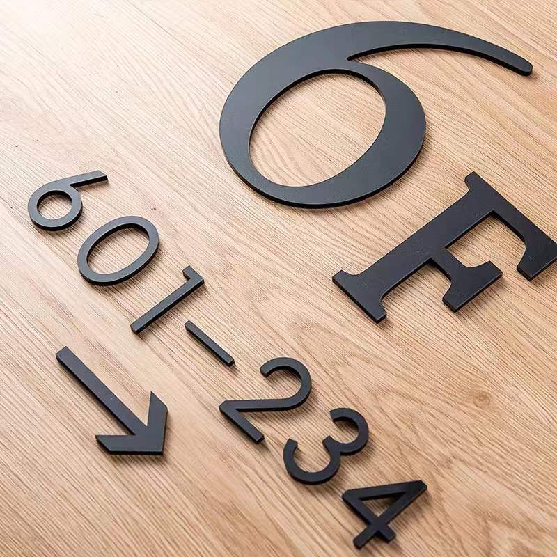 Custom Vintage Acrylic Plastic Foam Letter Logo