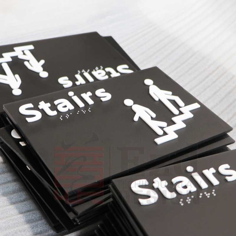 Custom designed socket door plate