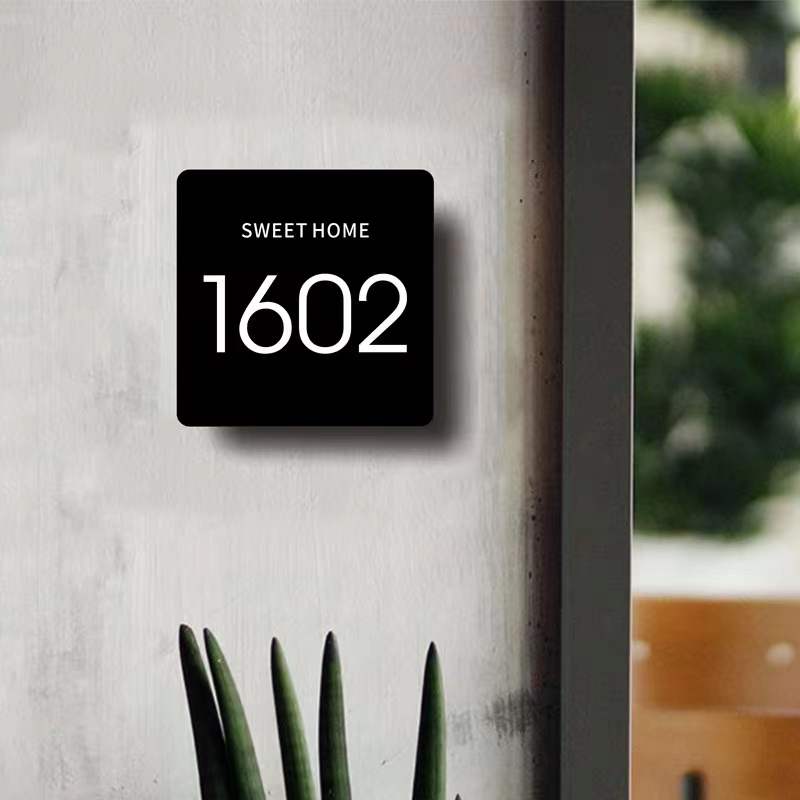 Custom Vintage Acrylic Plastic Foam Letter Logo