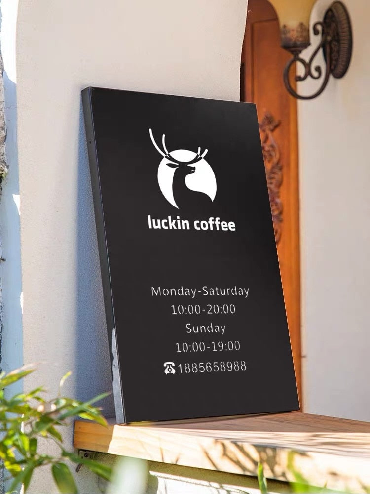 Customized modern house sign plaque house plate street name glass effect acrylic house plate