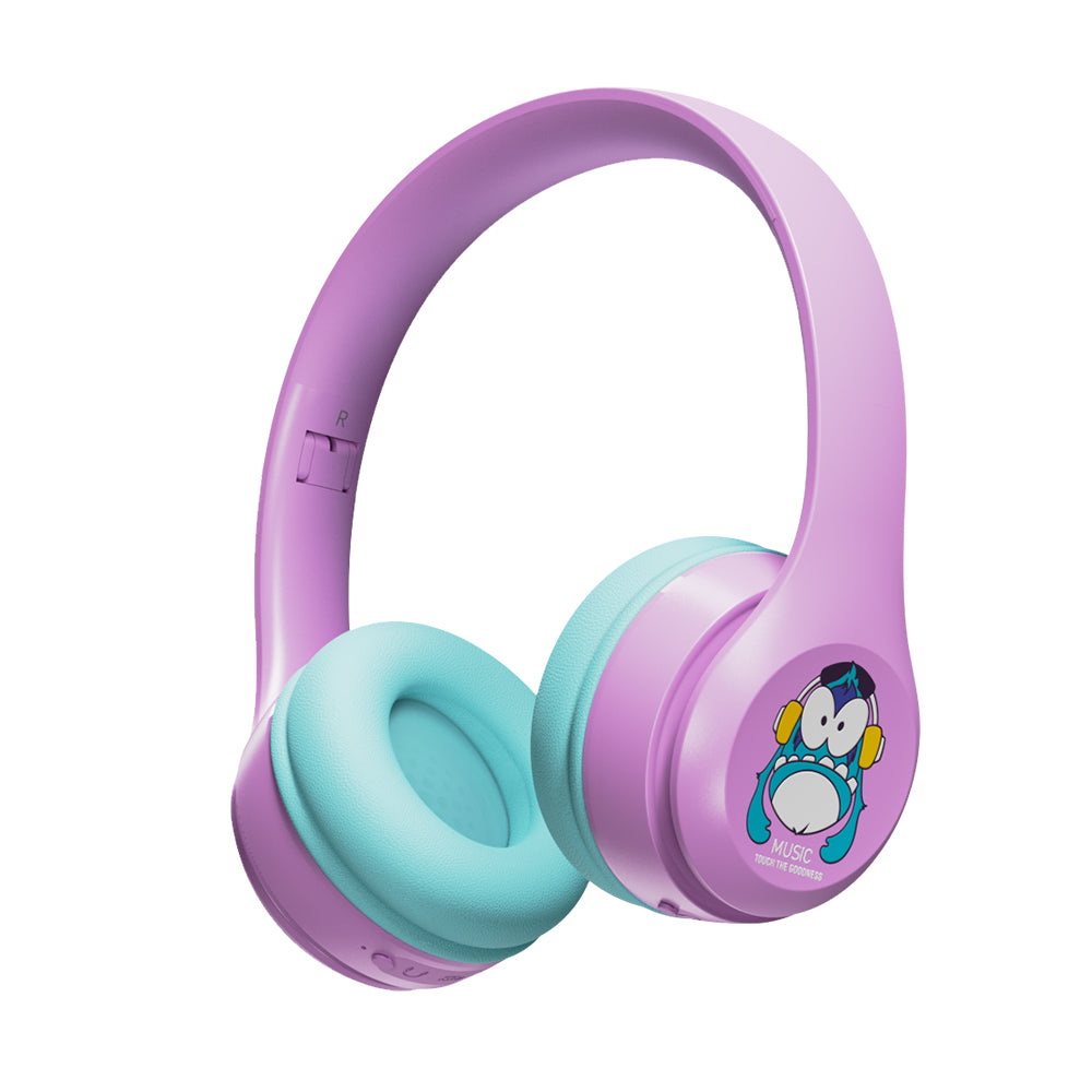 Cartoon Wireless Children's Learning Headphones