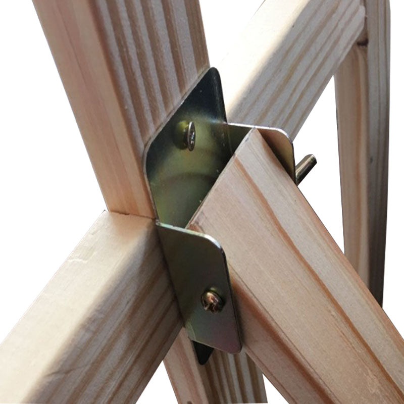 Yellow pine solid wood easel sketch easel advertising display stand wooden poster stand POP advertising display stand