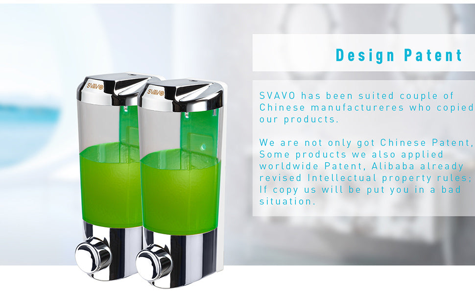 V--9121 Hotel bathroom wall-mounted hand pump manual soap dispenser