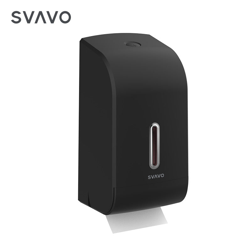 PL-151068 Wall-mounted ABS plastic waterproof double roll paper towel dispenser