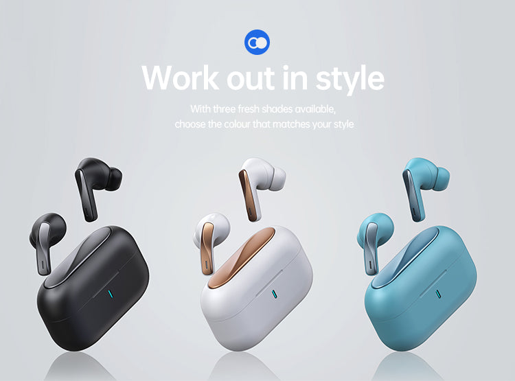 Waterproof TWS Earbuds Touch Control Sports Wireless In-Ear Headphones