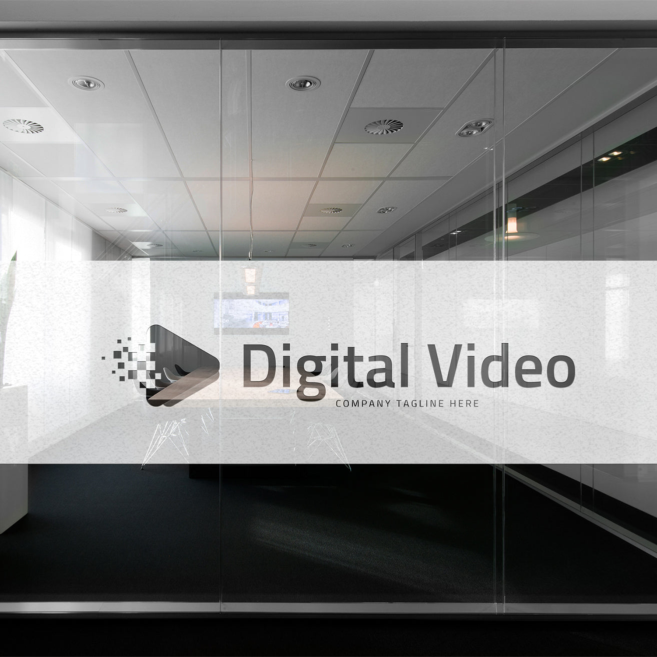 frosted glass window sticker